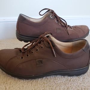 Hartjes Comfort One Shoes Brown Nubuck womens size 7.5